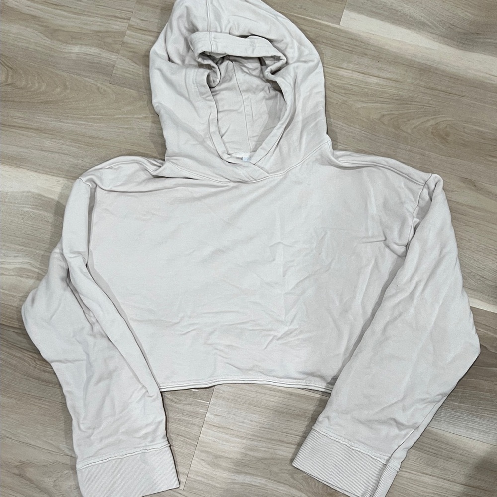 Women's Cream Hoodie Sweater